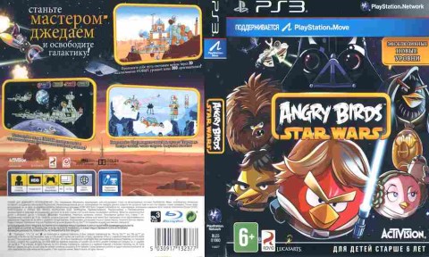 Игра ANGRY BIRDS star wars, Sony PS3, 173-880, Баград.рф